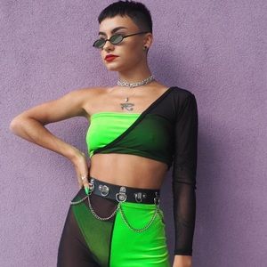 HissyFit Paradise Half Sleeve Top